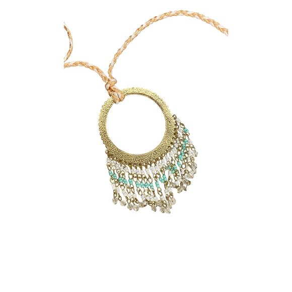 Plunder Yvonne Hoop & Bead Necklace - Picture 3 of 3